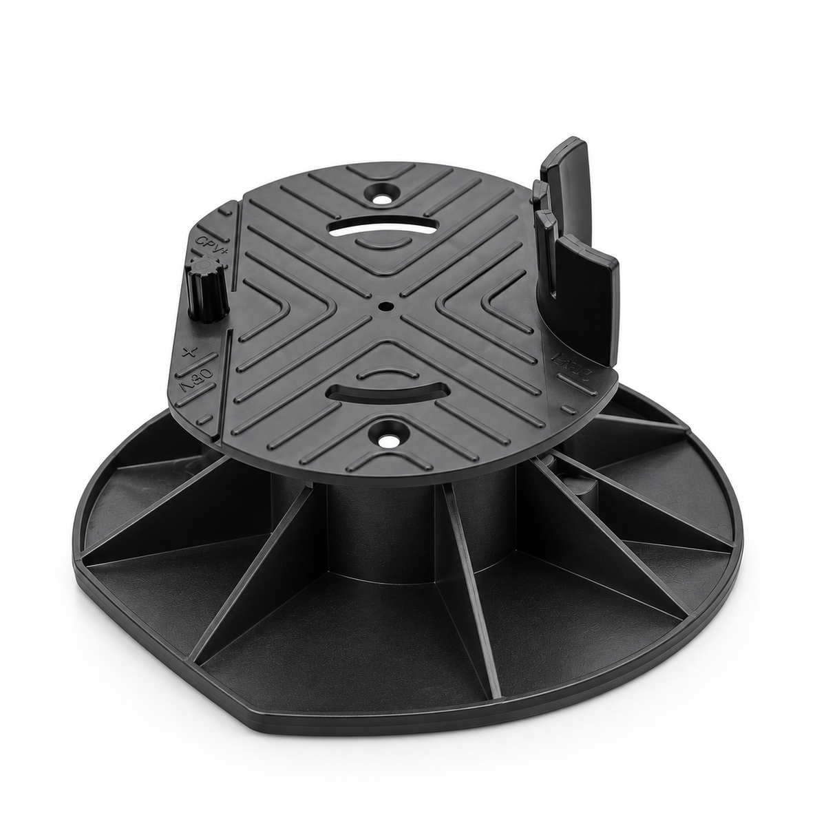 Solidor podkladní terč – sestava u zdi 50–80 mm