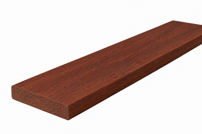 Massaranduba terasové prkno 21 × 145 mm – hladká/jemná drážka